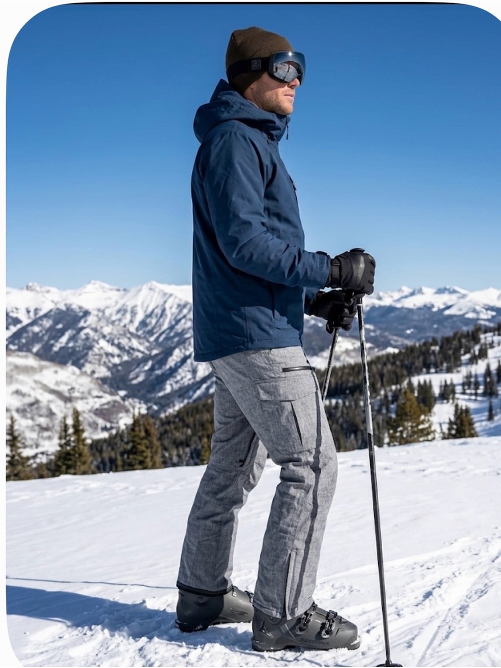 Burton  Gray Waterproof Ski/Snow Pants